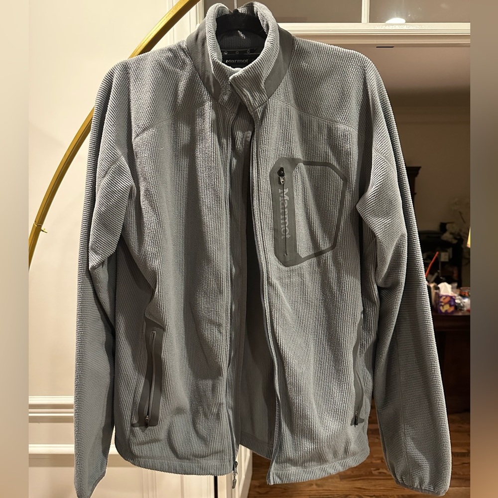 Marmot Men's Performance Jacket in Light Gray LG